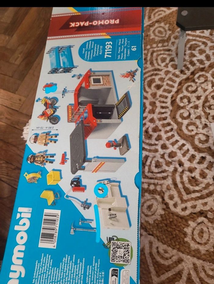 Caserne pompier playmobil - photo numéro 2