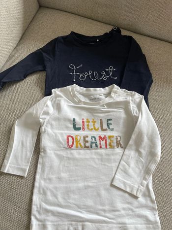 Lot tee shirt manches longues Name It