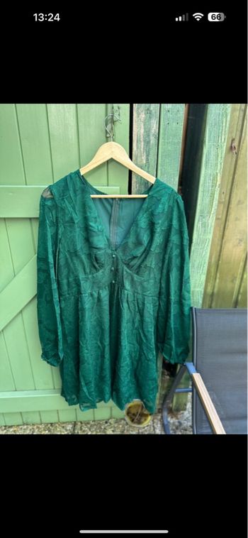 Robe verte Cupshe XL