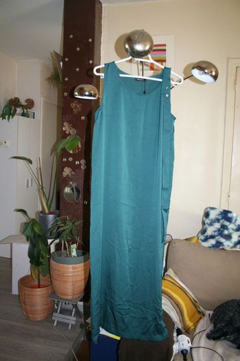 🌸Robe longue Hena vert canard Taille 40 "cop copine" Neuve 🌸