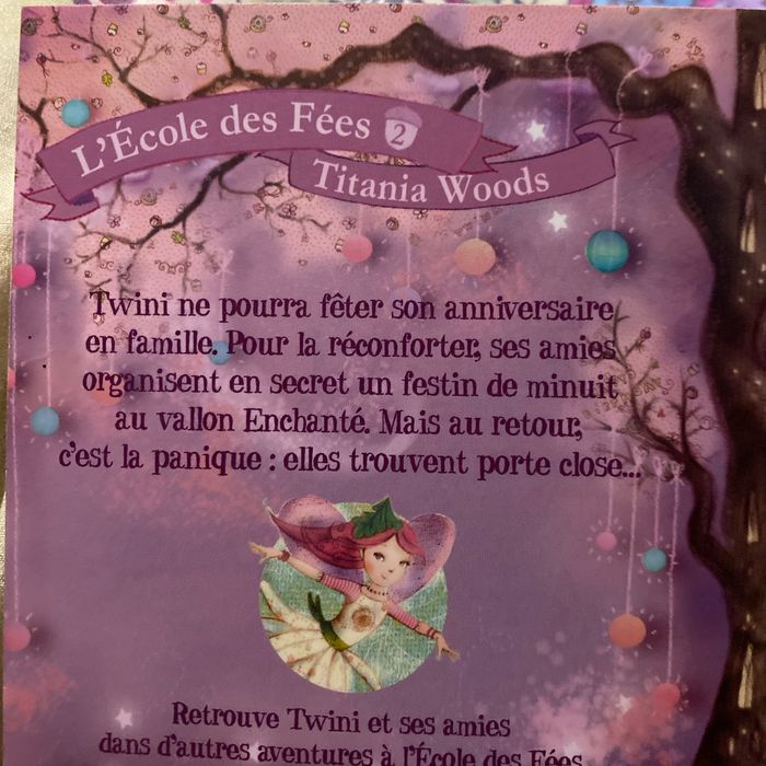 Livre, le festin de minuit, l’école des fées Folio cadet - photo numéro 4