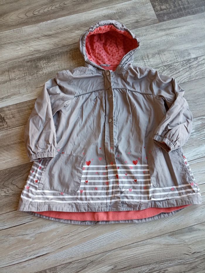 Veste légère doublée polaire fille Vertbaudet taille 8 ans