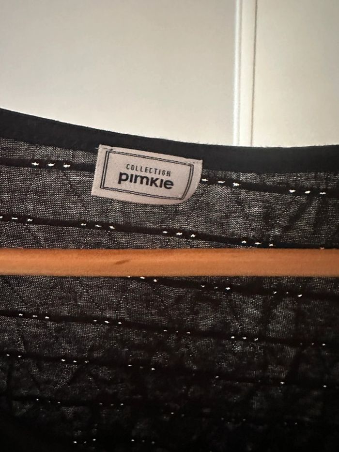 Débardeur noir à noeud - photo numéro 3