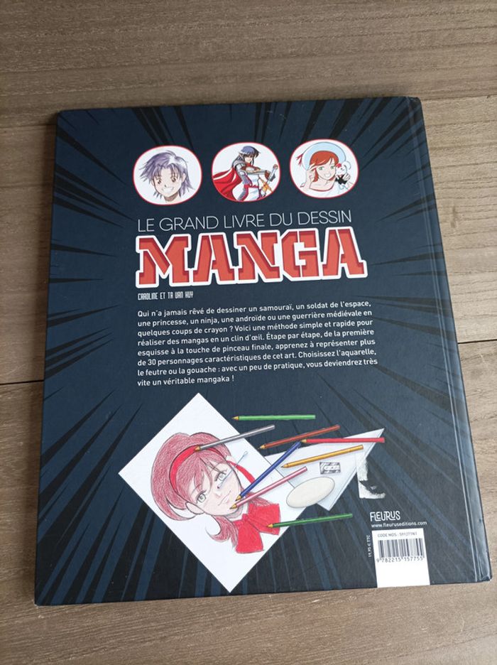 La Grand Livre du Dessin Manga Fleurus - photo numéro 2