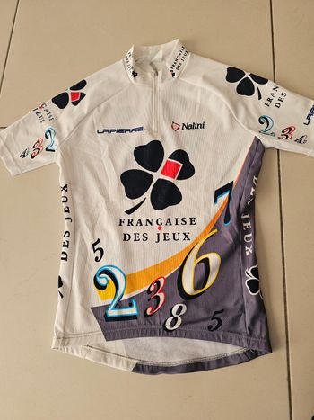 Maillot vélo enfant Francaise des Jeux
