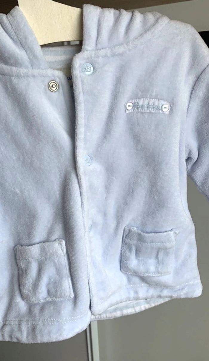 Gilet molletonné avec capuche - 6 mois - Bout'chou - photo numéro 2