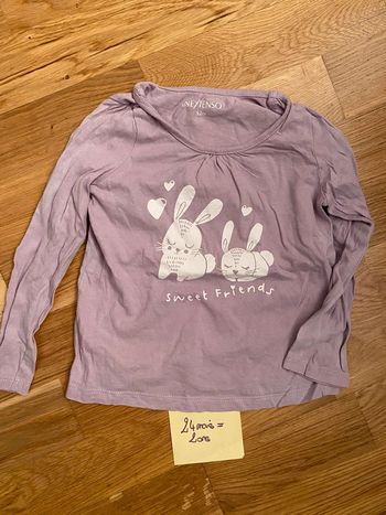 Tshirt manche longue 2 ans