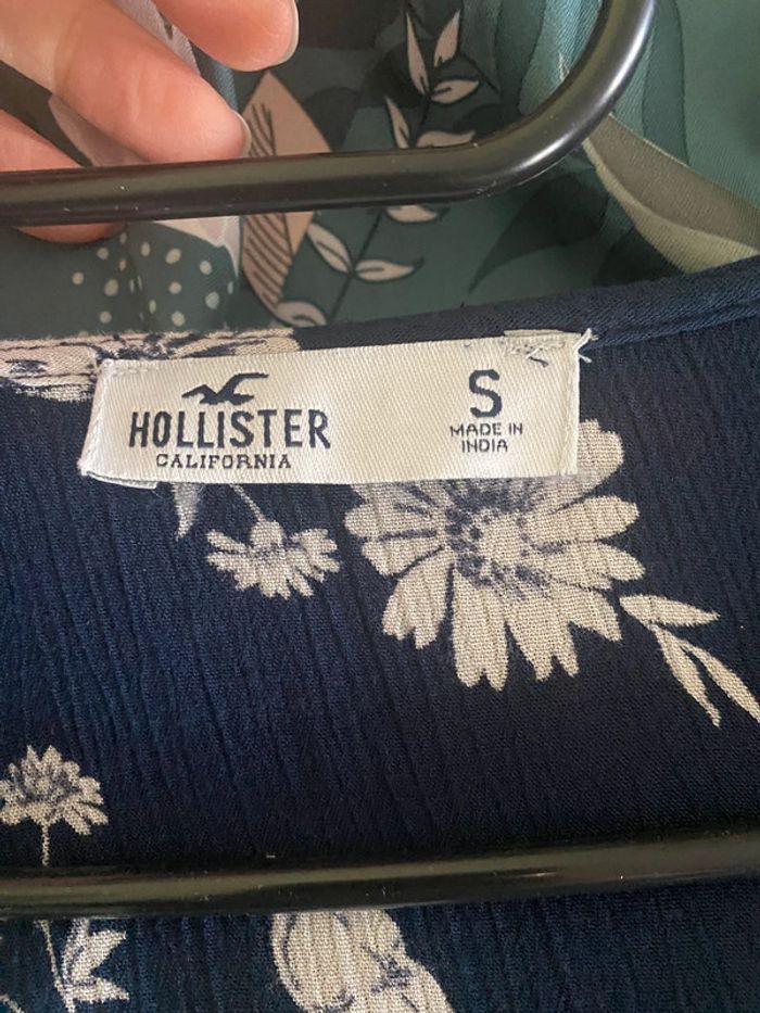 Blouse fleurie Hollister Taille S - photo numéro 3