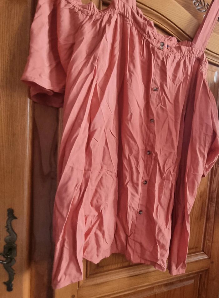 Blouse corail kiabi neuve 50 52