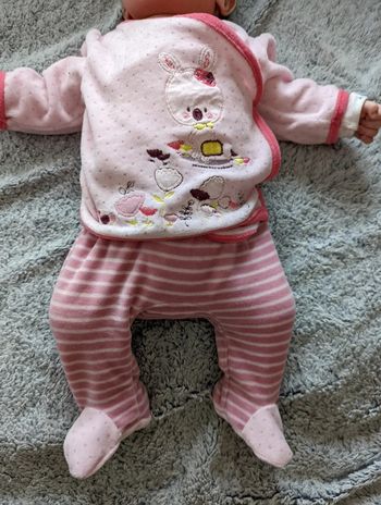 Pyjama 2 pièces 1 mois