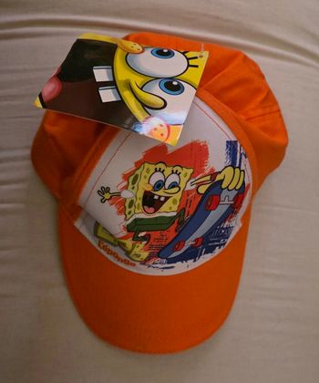 Casquette Bob l'éponge