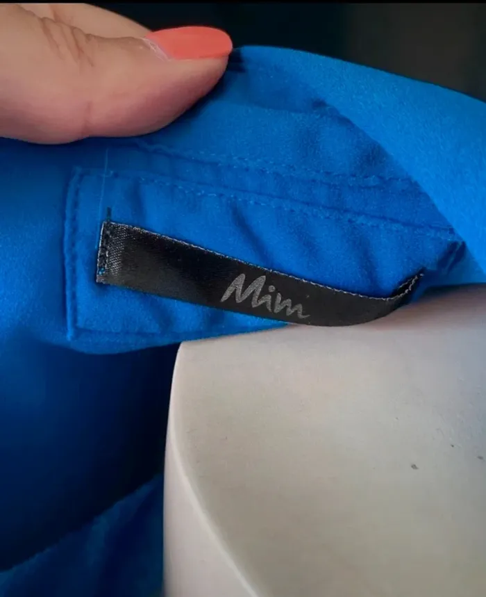 Blouse bleue électrique Mim taille 36 - photo numéro 2