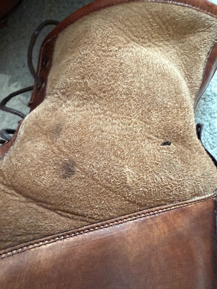 Bottes en cuir marron avec intérieur polaire Finsbury Taille 41 - photo numéro 7