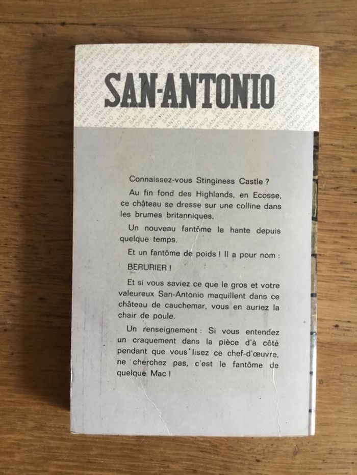 Livre « san Antonio chez les mac » - photo numéro 2