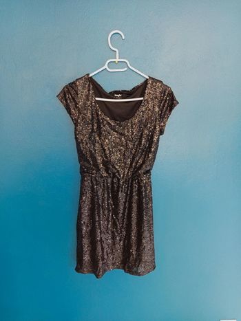 Robe noir à sequins Jennyfer