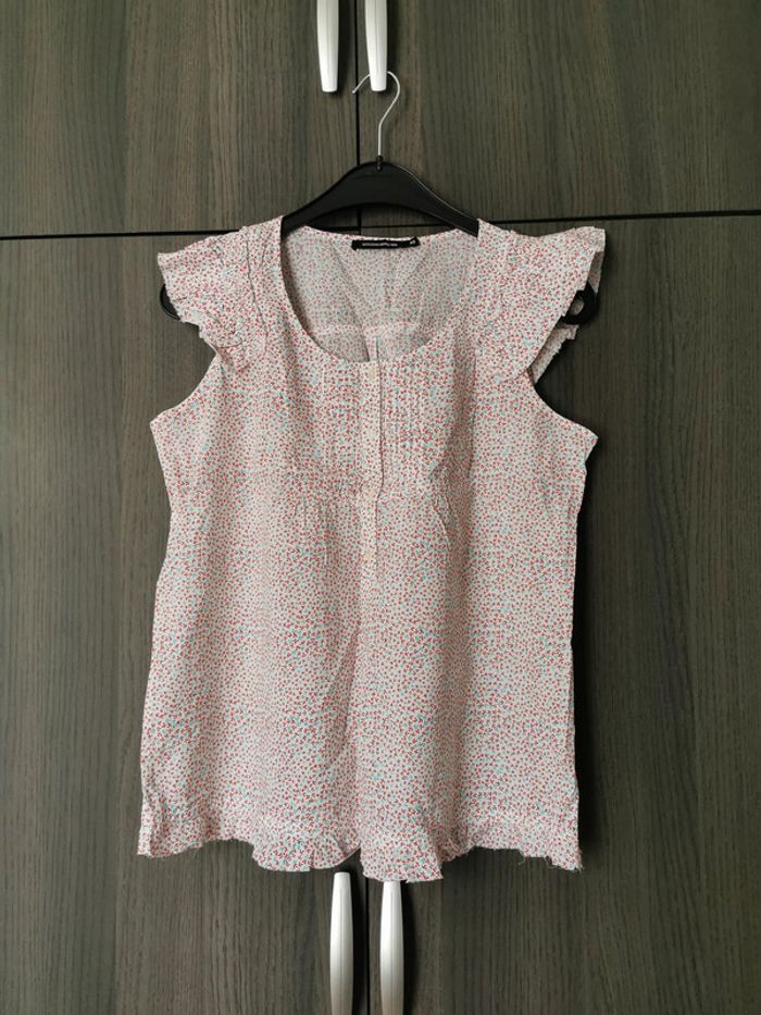 Blouse fleurie
