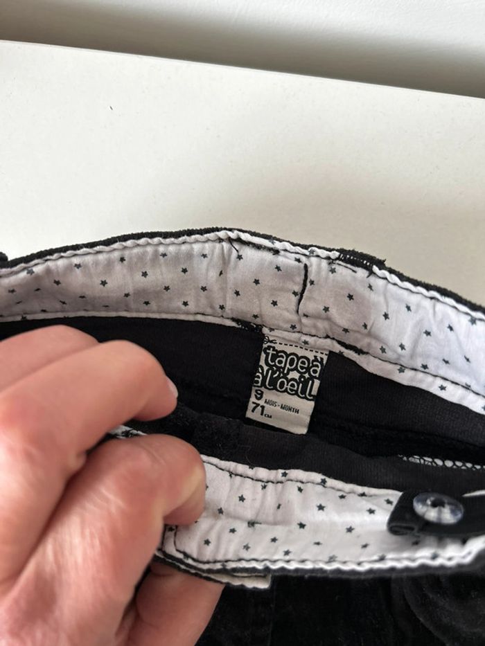 Pantalon tape à l œil 9 mois - photo numéro 2