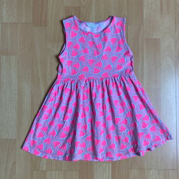 Robe courte rose été pastèques Primark – 6‑7 ans (122 cm)