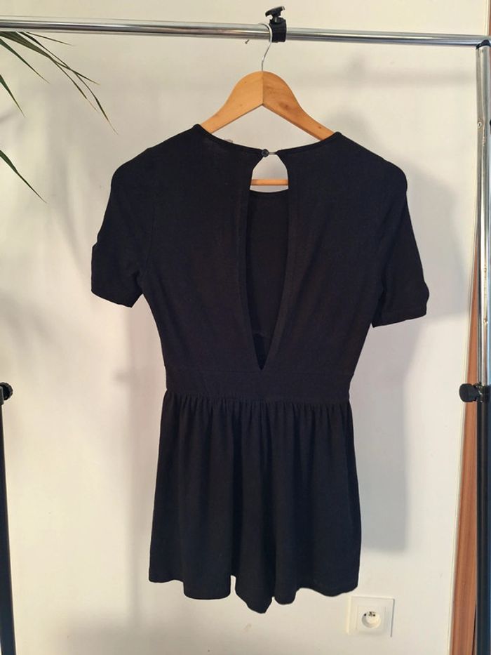 Combinaison short noire Asos femme 36 S - photo numéro 3