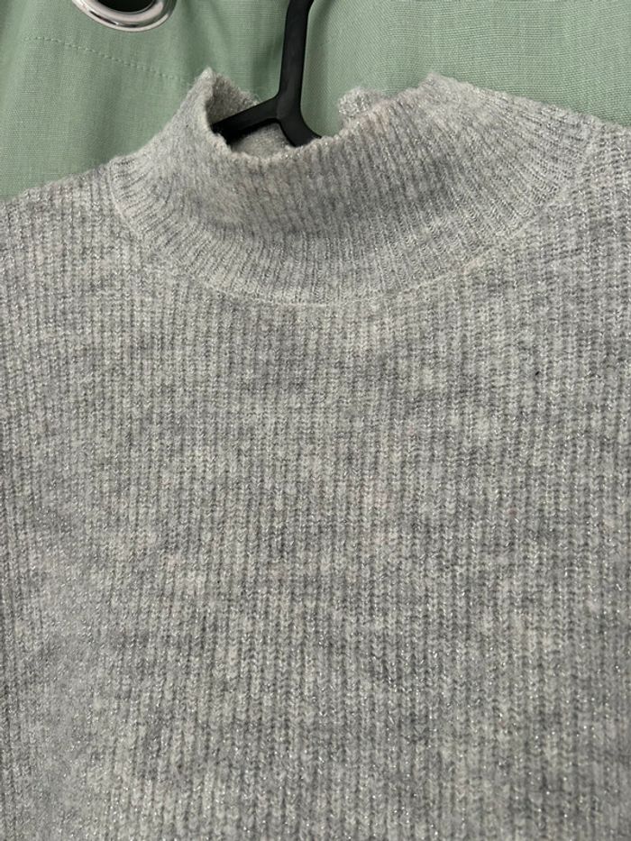 Pull gris bizzbee - photo numéro 4