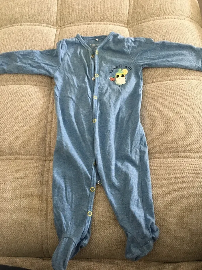 Pyjama été coton léger 6 mois TQF Collection