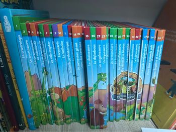 36 livres de la collection.