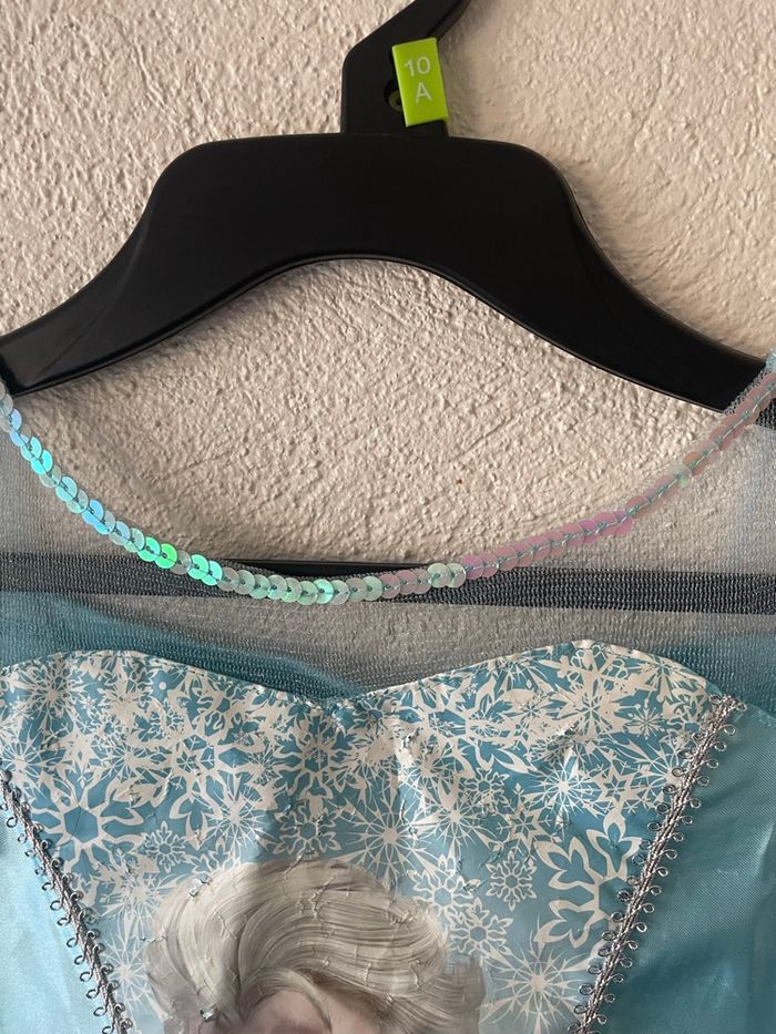 Déguisement Elsa la reine des neiges - taille 7/8 - photo numéro 7