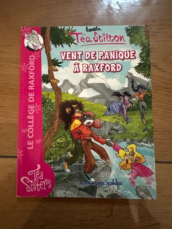 Livre Geronimo Stilton - Vent de panique à Raxford
