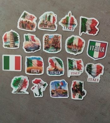 Lot stickers autocollants Italie 🇮🇹