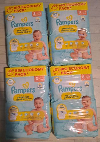Couches Pampers prenium protection T3 