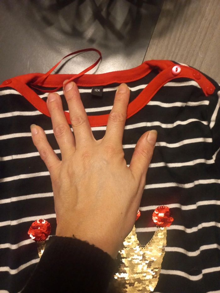 Lot tee shirt fille - photo numéro 5