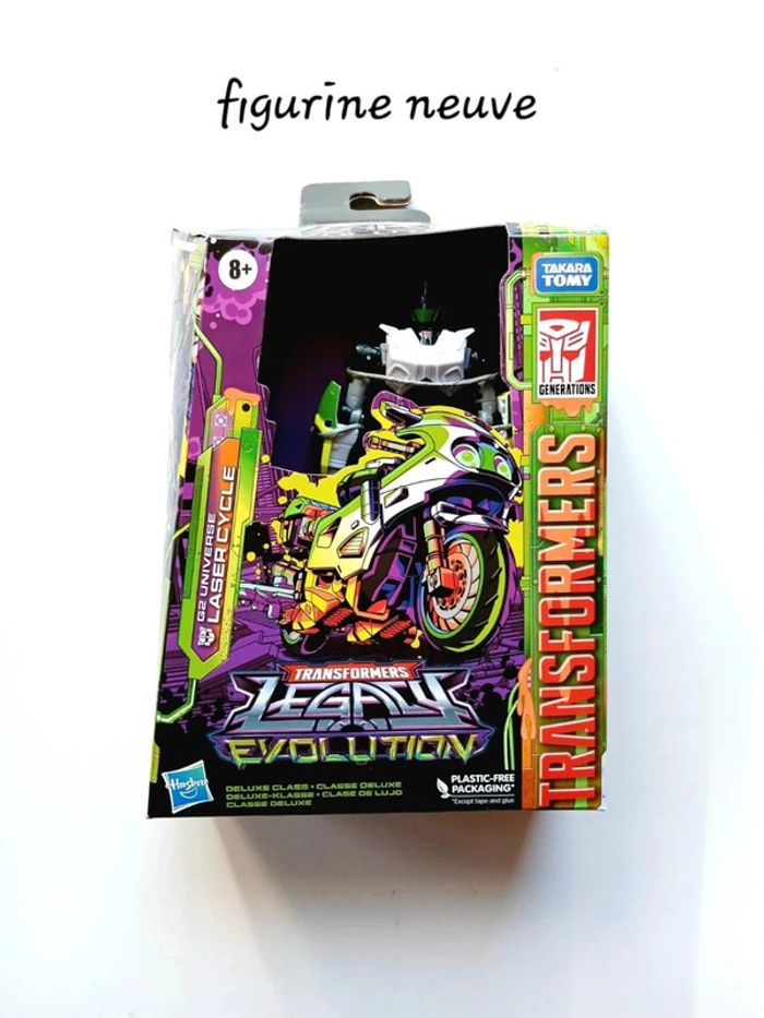 Figurine Transformers Legacy Evolution Laser Cycle G2 Universe Hasbro