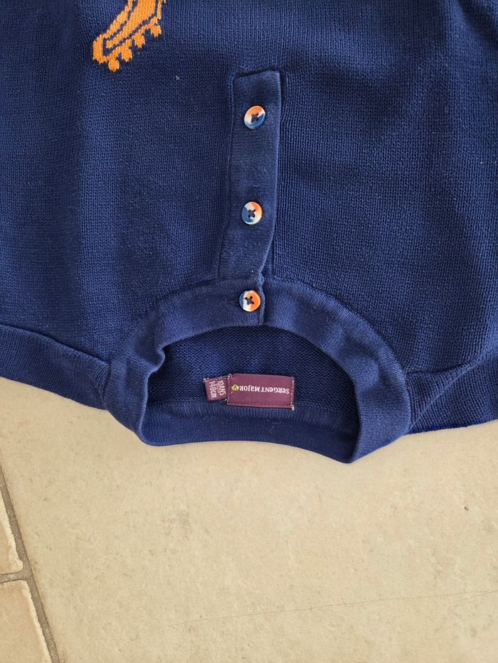 Pull garcon sergent major 10 ans - photo numéro 2