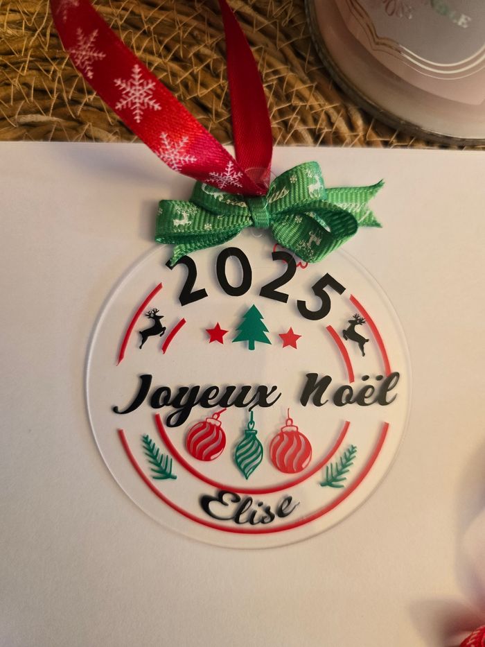 Décorations de Noël a personnaliser - photo numéro 5