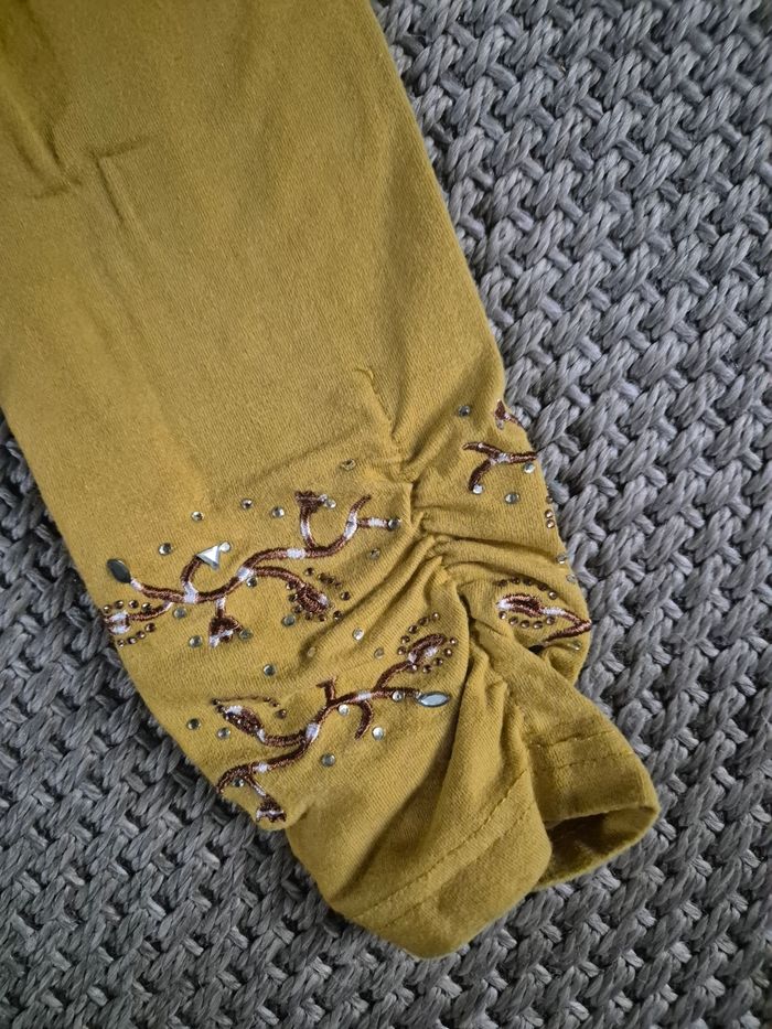 Ensemble robe + bolero + leggings automne - fille 8 ans - photo numéro 9