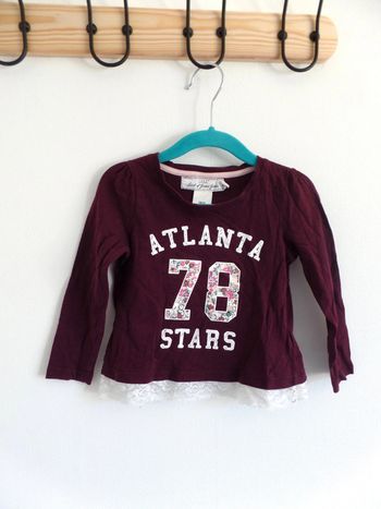 Tee-shirt H&M Manches longues 18/24 mois