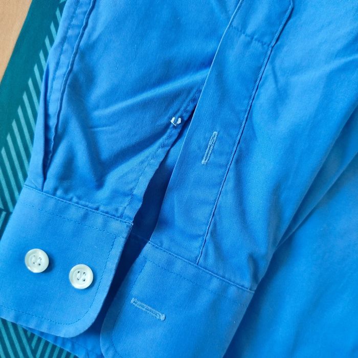 Chemise homme bleu vintage | Louis Féraud | M - photo numéro 4