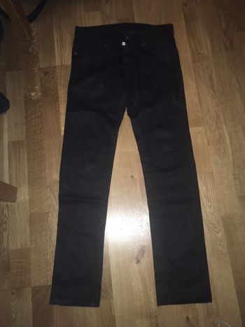 Jeans noir bleuté Zara men t38