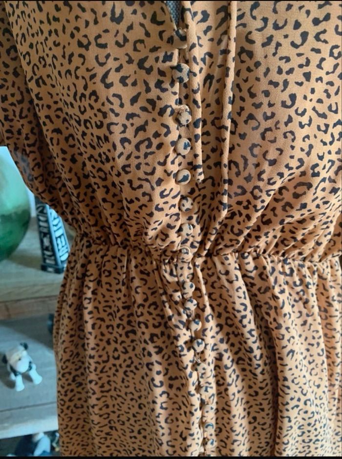 Robe imprimé léopard Golden Live – Taille M – Neuve avec étiquette - photo numéro 6
