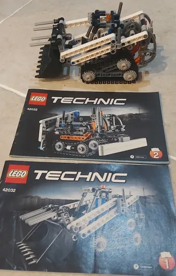 Lego Technic - 42032 - Jeu De Construction - La Chargeuse Compacte sur Chenilles