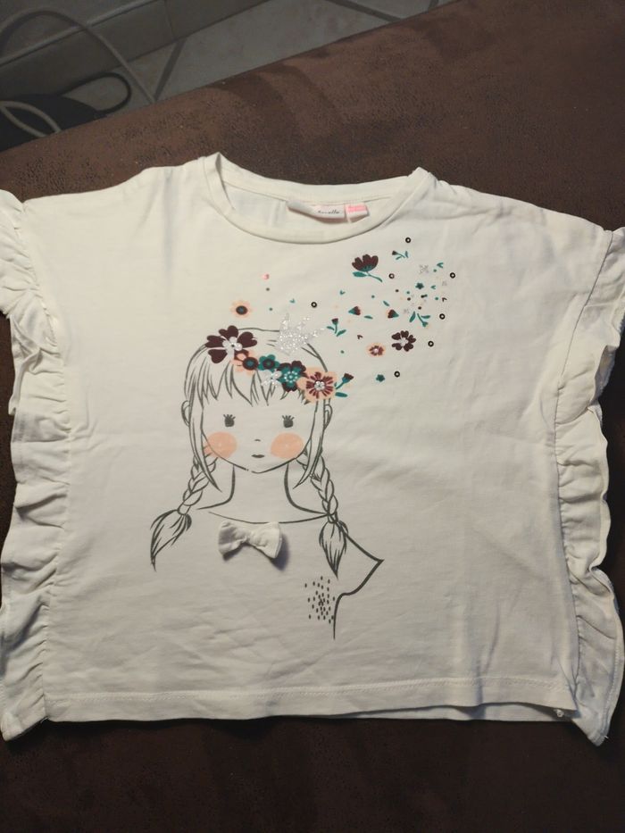 Tee shirt fille 4 ans