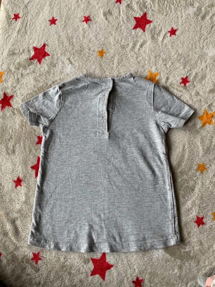 Lot 3 Tee-Shirts R-Baby Rose et Gris 2 Ans - photo numéro 12