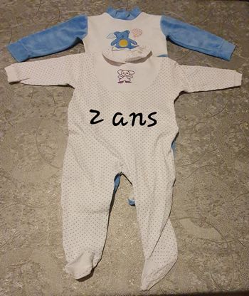 2 pyjamas 2 ans