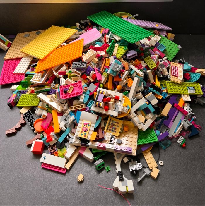 Vrac de 2,500kg de lego - photo numéro 2