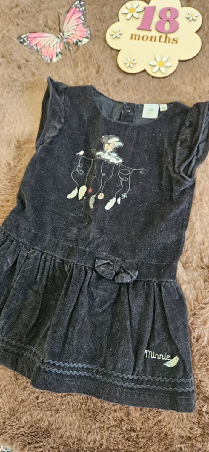 Robe velours minnie 18 mois - photo numéro 2