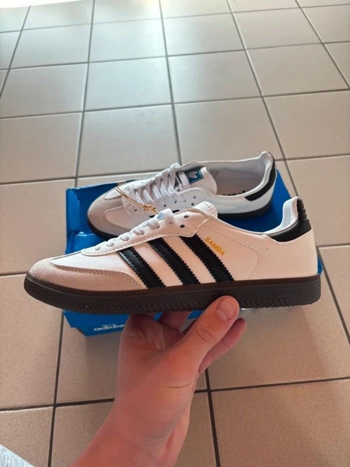 Adidas Samba OG Noir et Blanche 38 - photo numéro 4