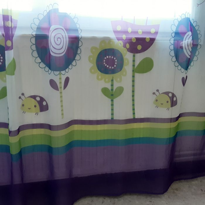 Parrure de lit + paire de voilages - photo numéro 3