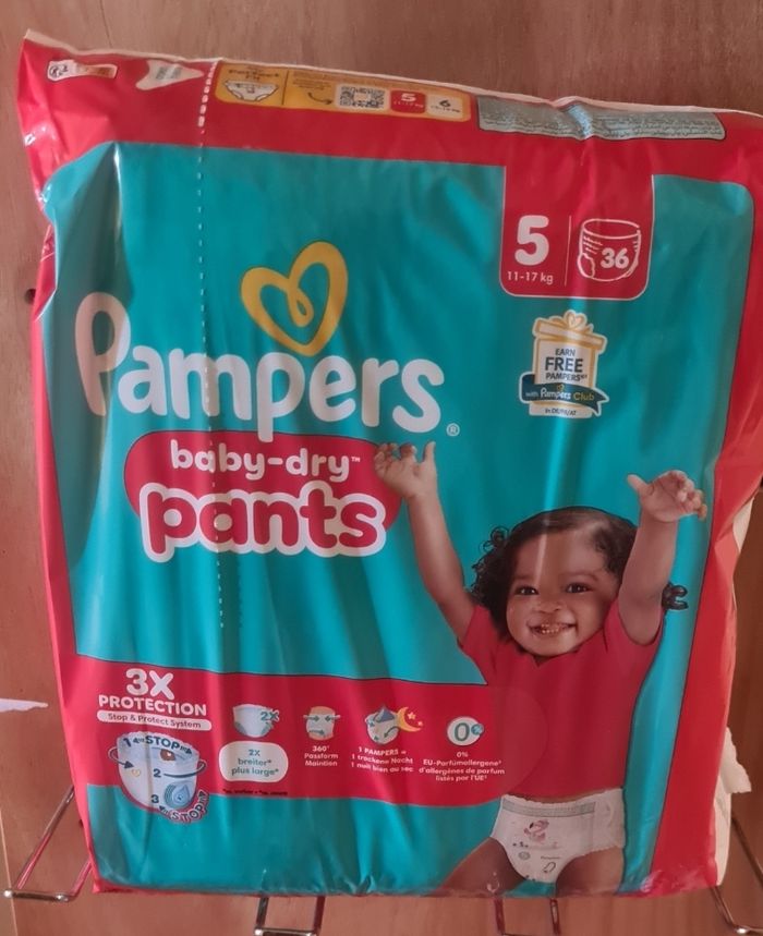 Pampers taille 5