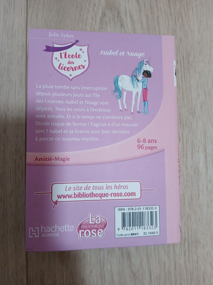 Livres L'école des Licornes parfait état - photo numéro 7
