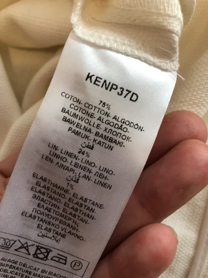 Pantalon écru Naf Naf neuf - photo numéro 8